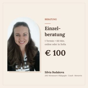 Einzelberatung – Silvia Budakova