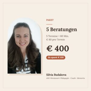 5er-Paket Beratungen – Silvia Budakova
